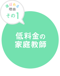 低料金の家庭教師