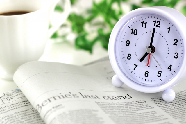 朝起きてからの3時間はゴールデンタイム