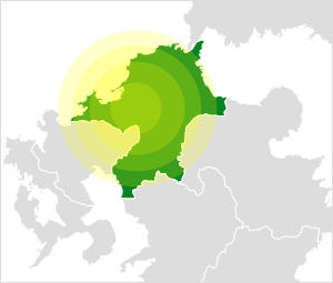 スタンダード家庭教師サービス 福岡の地図