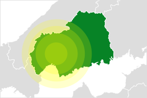 スタンダード家庭教師サービス 広島の地図