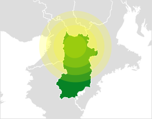 スタンダード家庭教師サービス 奈良の地図