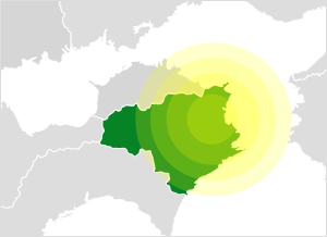 スタンダード家庭教師サービス 徳島の地図