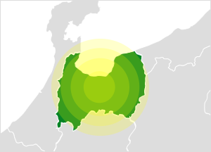 スタンダード家庭教師サービス 富山の地図